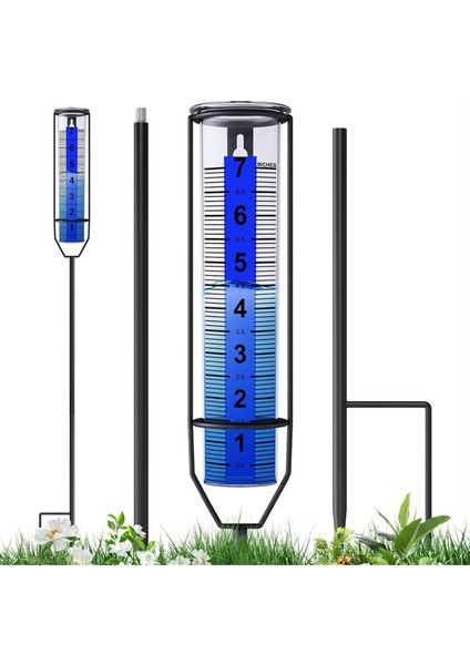 Yükseltilmiş Yağmur Ölçer, Donmaya Dayanıklı Yağmur Ölçer Açık Hava En Iyi Dereceli, Kazıklı Bahçeler Için Büyük Net Sayılı Yağmur Ölçerler (Yurt Dışından) fiyatları