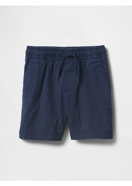 Erkek Bebek Lacivert Pull-On Şort