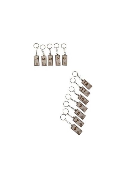 Anahtarlık Maskot Numaralık 5'li modelleri