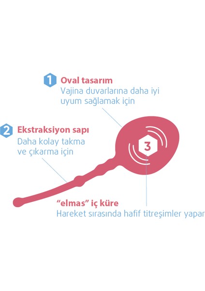 Enna Pelvic Ball - Pelvik Taban Kası Geliştirici