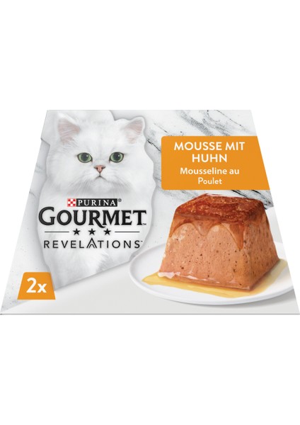 Revelations Mousse 4 Çeşit Kedi Konservesi 2 x 57 Gr. 4 Lü Paket