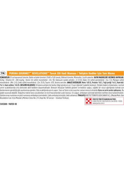 Revelations Mousse 4 Çeşit Kedi Konservesi 2 x 57 Gr. 4 Lü Paket