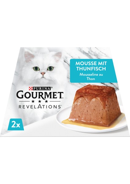 Revelations Mousse 4 Çeşit Kedi Konservesi 2 x 57 Gr. 4 Lü Paket