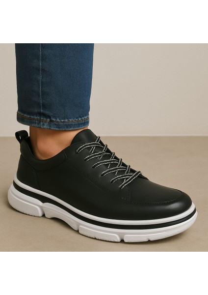 Siyah Erkek Sneaker - Shadow Explorer