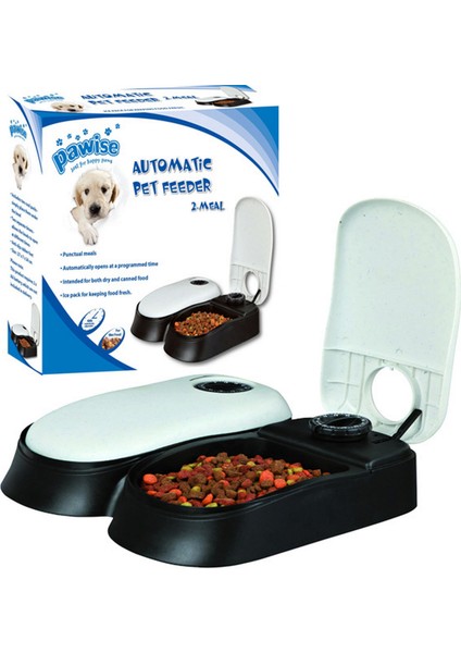 Zaman Ayarlı Mama Kabı 2 Li Ynsmr