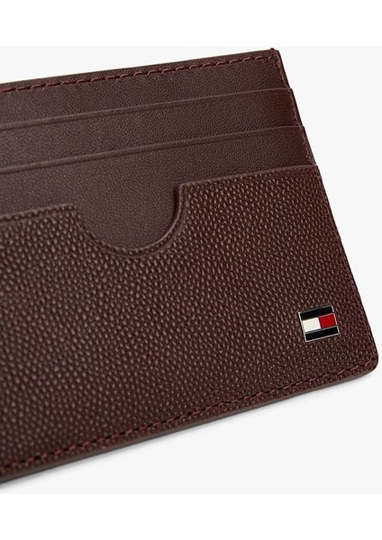 Erkek Dokulu Metal Logolu Kartlık - Kahverengi modelleri