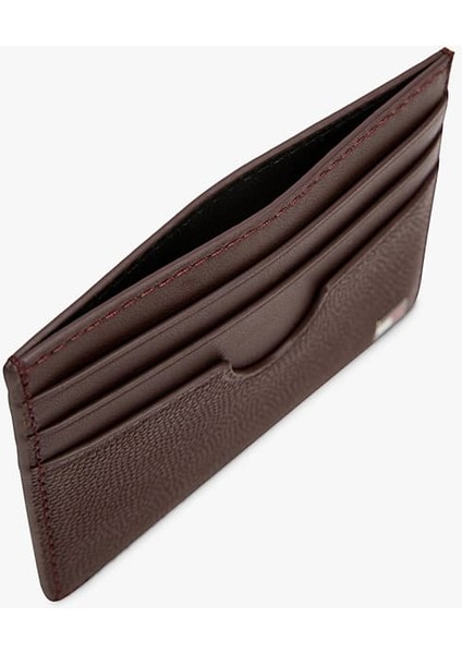 Erkek Dokulu Metal Logolu Kartlık - Kahverengi fırsatları