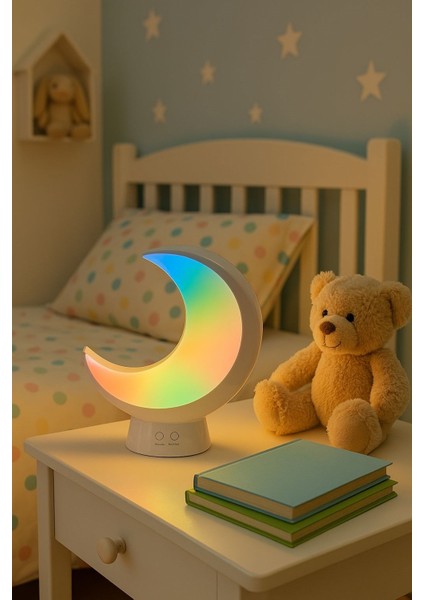 Modern Renk Değiştiren Usb'li Ay Işığı LED Lamba