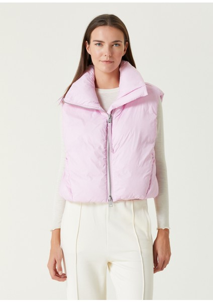 Spessa Pembe Crop Yelek