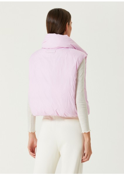 Spessa Pembe Crop Yelek