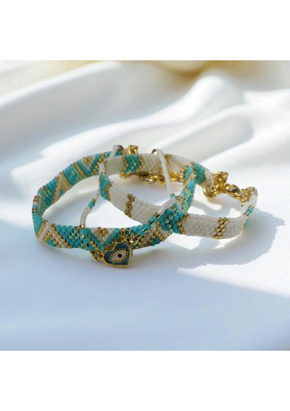 Etnik Desenli El Yapımı 3’lü Miyuki Boncuk Bileklik Seti |ETSVK05 fiyatları