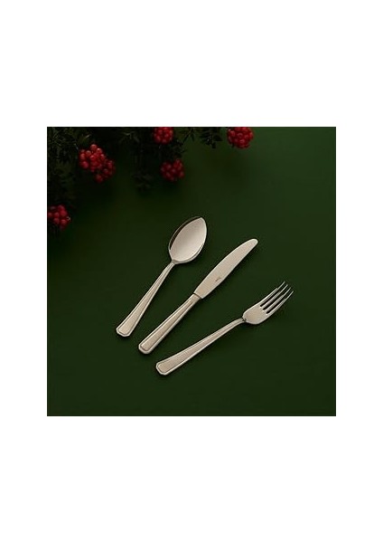Maksim 30 Parça Çelik Çatal Kaşık Seti