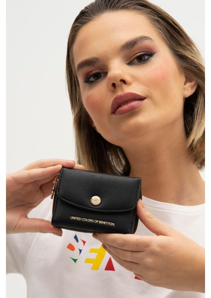 United Colors Of Benetton Kadın Cüzdan Bnt 1245 - Siyah fiyatları