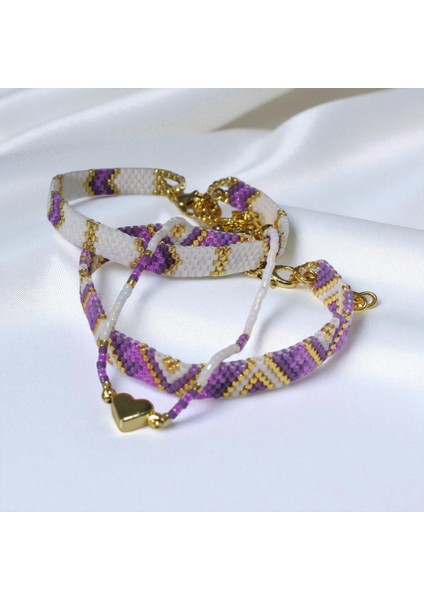 Etnik Desenli El Yapımı 3’lü Miyuki Boncuk Bileklik Seti |ETSVK04 fiyatları