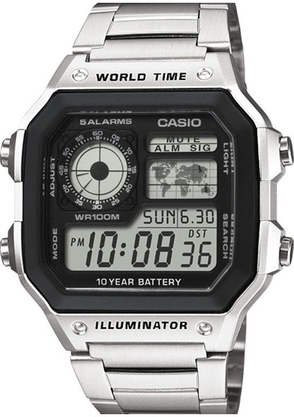 AE-1200WHD-1AVDF Erkek Kol Saati