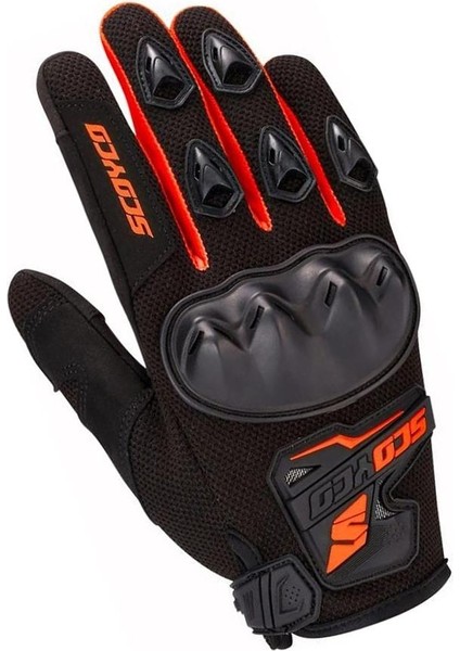 MC148 Korumalı Motosiklet Eldiveni Kırmızı fiyatları