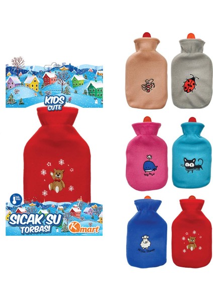 Sıcak Su Torba Çocuk-Kılıf 350ML K-3507