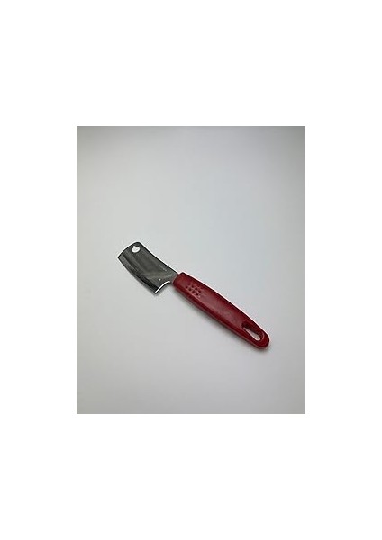 Paslanmaz Çelik Peynir Bıçağı- Kırmızı Saplı