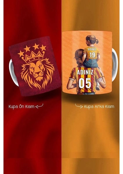 Baba-Kız ve Anne-Kız Bağını Ölümsüzleştiren Kişisel Kahve Kupası