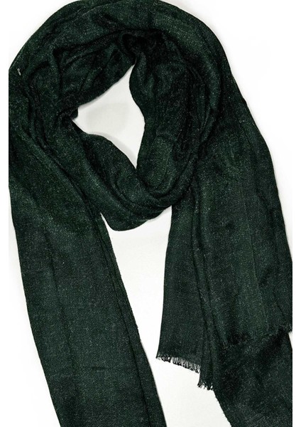 Yeşil Düz Unisex Şal Kaşkol K639 fiyatları