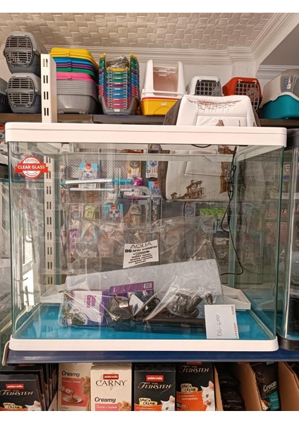 DG600 Akvaryum Seti + LED & Filtre