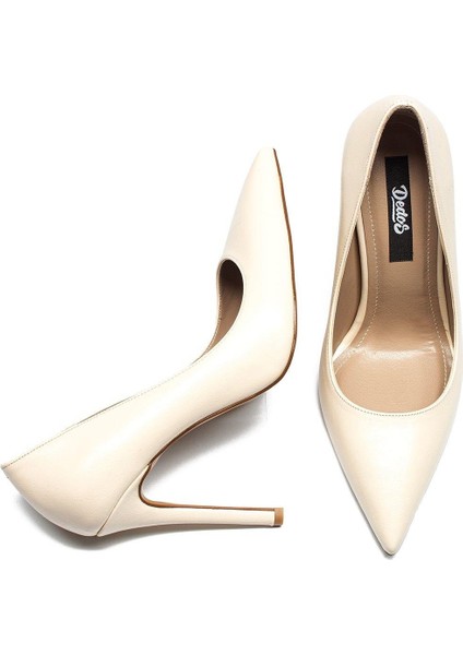 Kadın Sivri Burun Viola Ince Yüksek Topuklu Stiletto Ayakkabı 4135 fiyatları