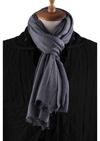 Gri Düz Unisex Şal Kaşkol K638 modelleri