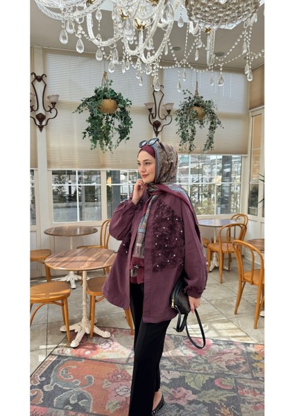 Gül Detaylı Premium Kimono modelleri