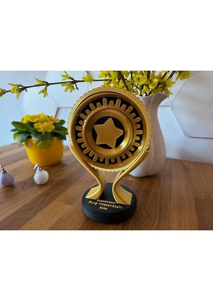 Flexıs We Make It Possıble For You Kıpır Kıpır (Fidget) Kupa Altın Rengi 20 cm Ödül Kupası modelleri