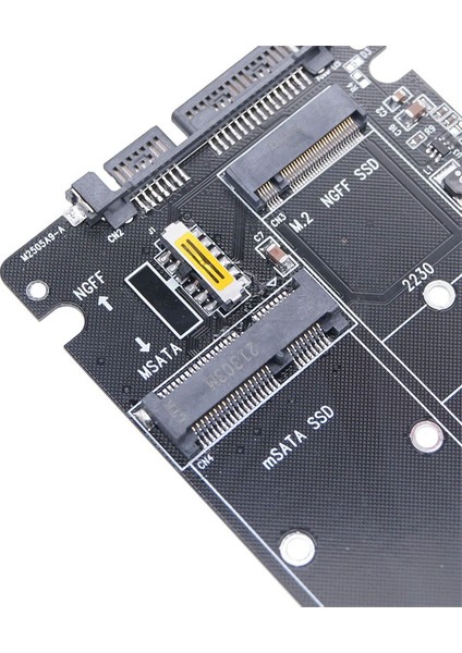 Sata 3 To M.2 Ngff Msata SSD Çavirici Kart Sata M2 Dönüştürücü