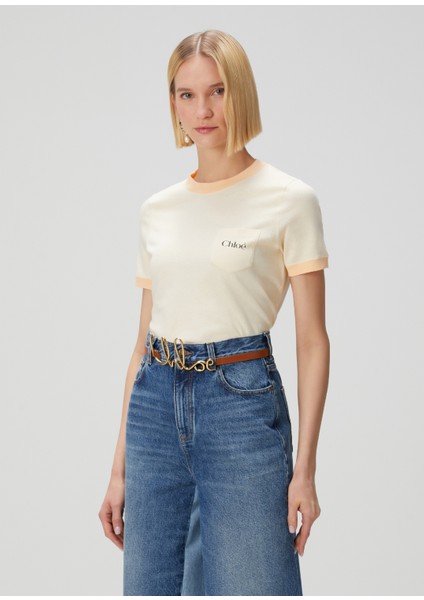 Açık Sarı T-Shirt