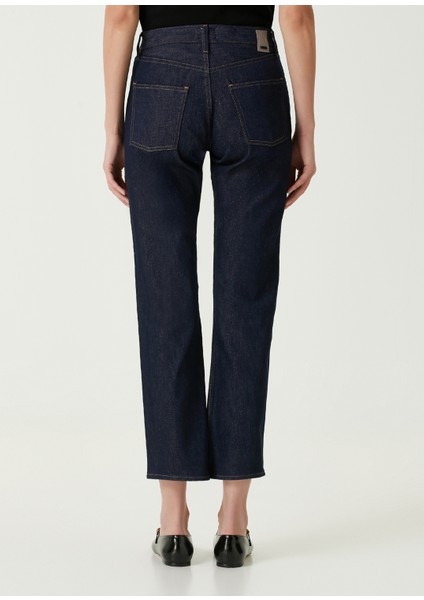 Straight Fit Lacivert Jean Pantolon indirimleri