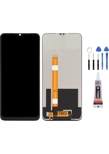 Oppo A15 Uyumlu Ekran LCD Dokunmatik Tamir Seti Hediyeli