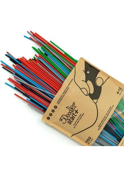 Start+ Eco Plastic Bulk Bag, Primary Pow - 250 Filament (3DS-ECO-MIX2-250)