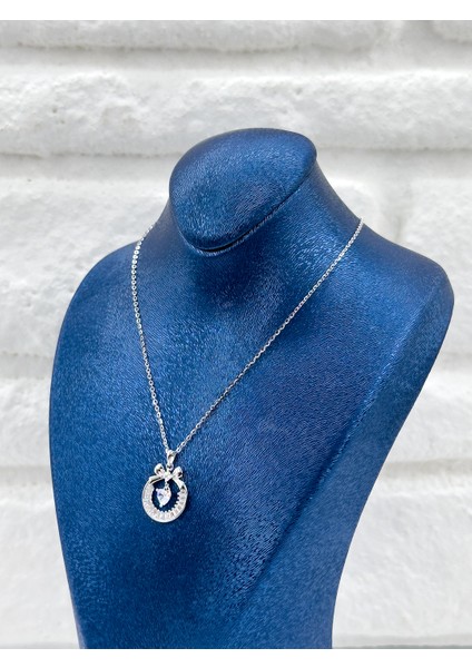 Özel Tasarım Fiyonk Kadın Gümüş Kolye modelleri