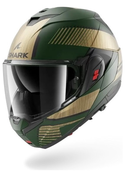 Oxo Sıkter Mat Çene Açılır Kask Guq