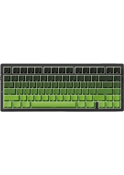 G75 Pro Black Green %75 Cabbage Tofu Switch Rgb Kablosuz Hotswap Mekanik Gaming Klavye (MC-G75-20)