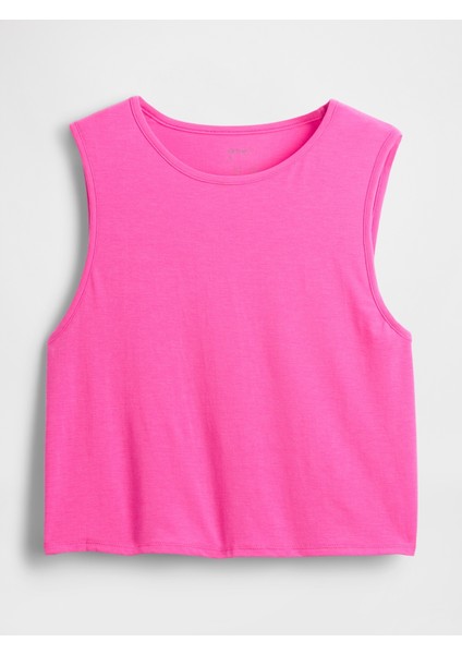 Kadın Pembe Gapfit Breathe Crop T-Shirt fiyatları