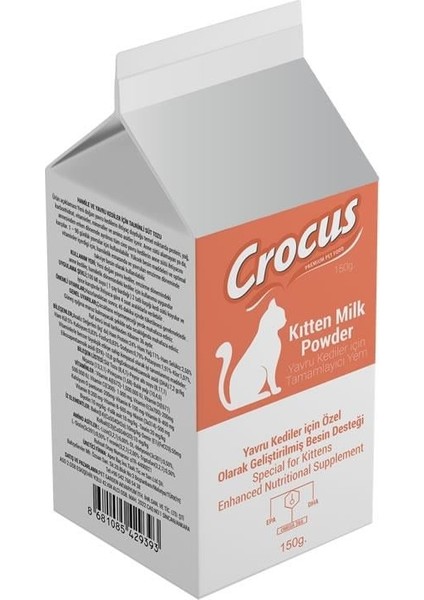 Yavru Kedi Süt Tozu 150GR