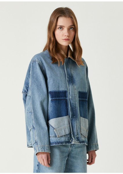 Tara Mavi Denim Ceket modelleri