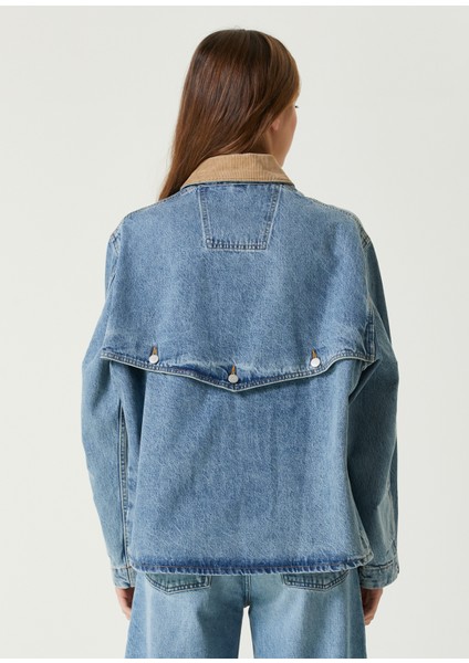 Tara Mavi Denim Ceket indirimleri