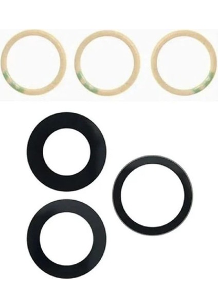 iPHONE 12 Pro Uyumlu Kamera Camı Kamera Lensiı