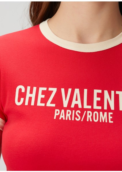 Chez Valentino Kırmızı T-Shirt indirimleri
