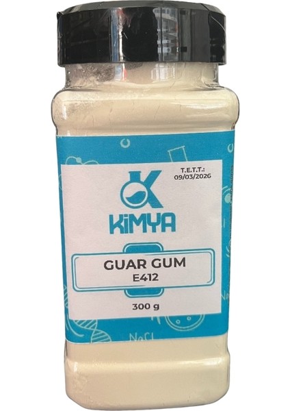 Guar Gum (E412) 300 gr - Food Grade Guar Gam - Pratik Ambalaj