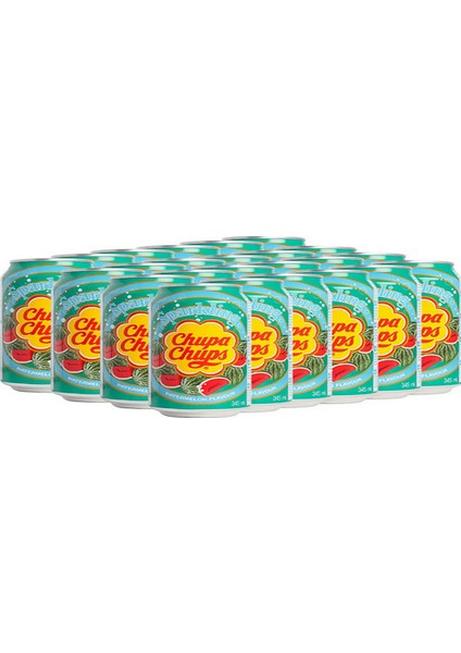 Chupa Chups Sparkling Watermelon Flavour 345 ml x 24'lü