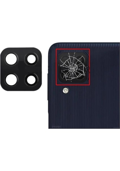 Samsung M22 Uyumlu Kamera Camı Kamera Lensi