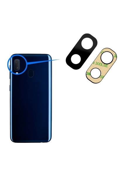 Samsung A10S Uyumlu Kamera Camı Kamera Lensi Sade