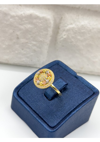 Üç Renkli Dorika Kadın Gümüş Set Takımı - Kolye Seti fiyatları