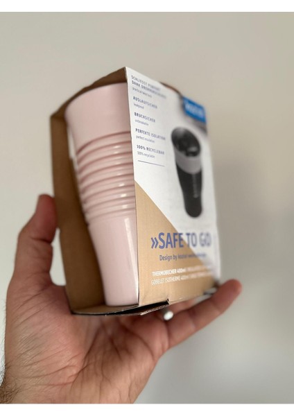 Termos Bardak Safe To Go 400ML Termoplastik Bpa Free