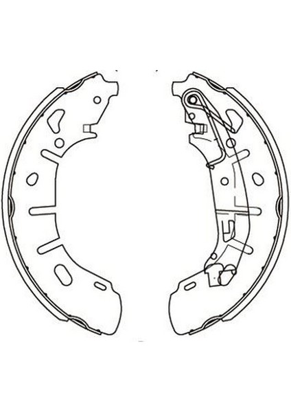 -54244 - Kampana Balata ( Fıat: Doblo 1.3 Jtd 1.6 Jtd 10 - )